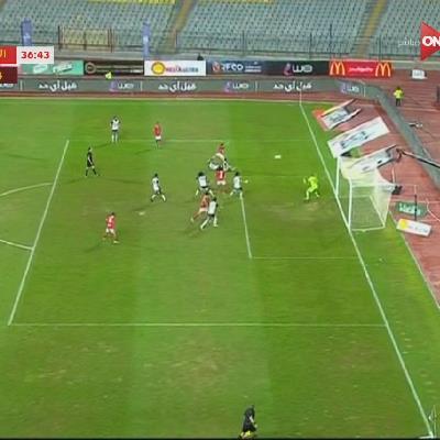 معلول يهدر فرصة الهدف الأول للأهلي بعد جملة رائعة